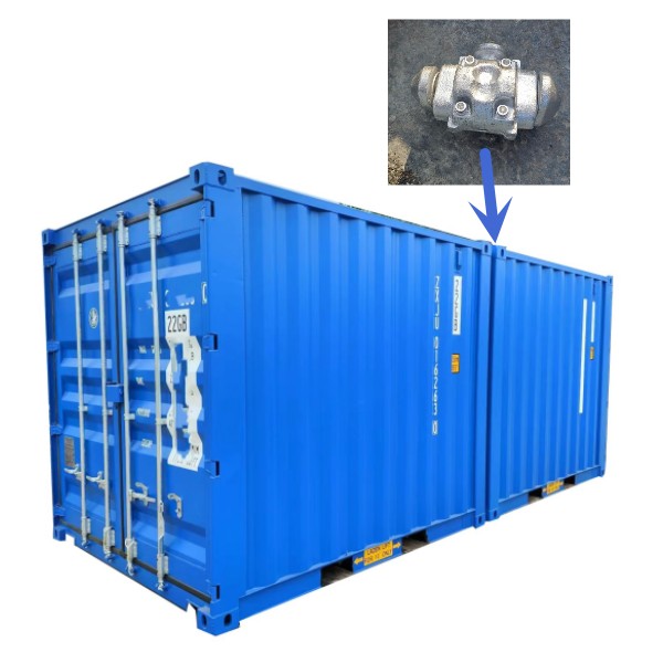 2X10FT Connected Container with CSC Plate